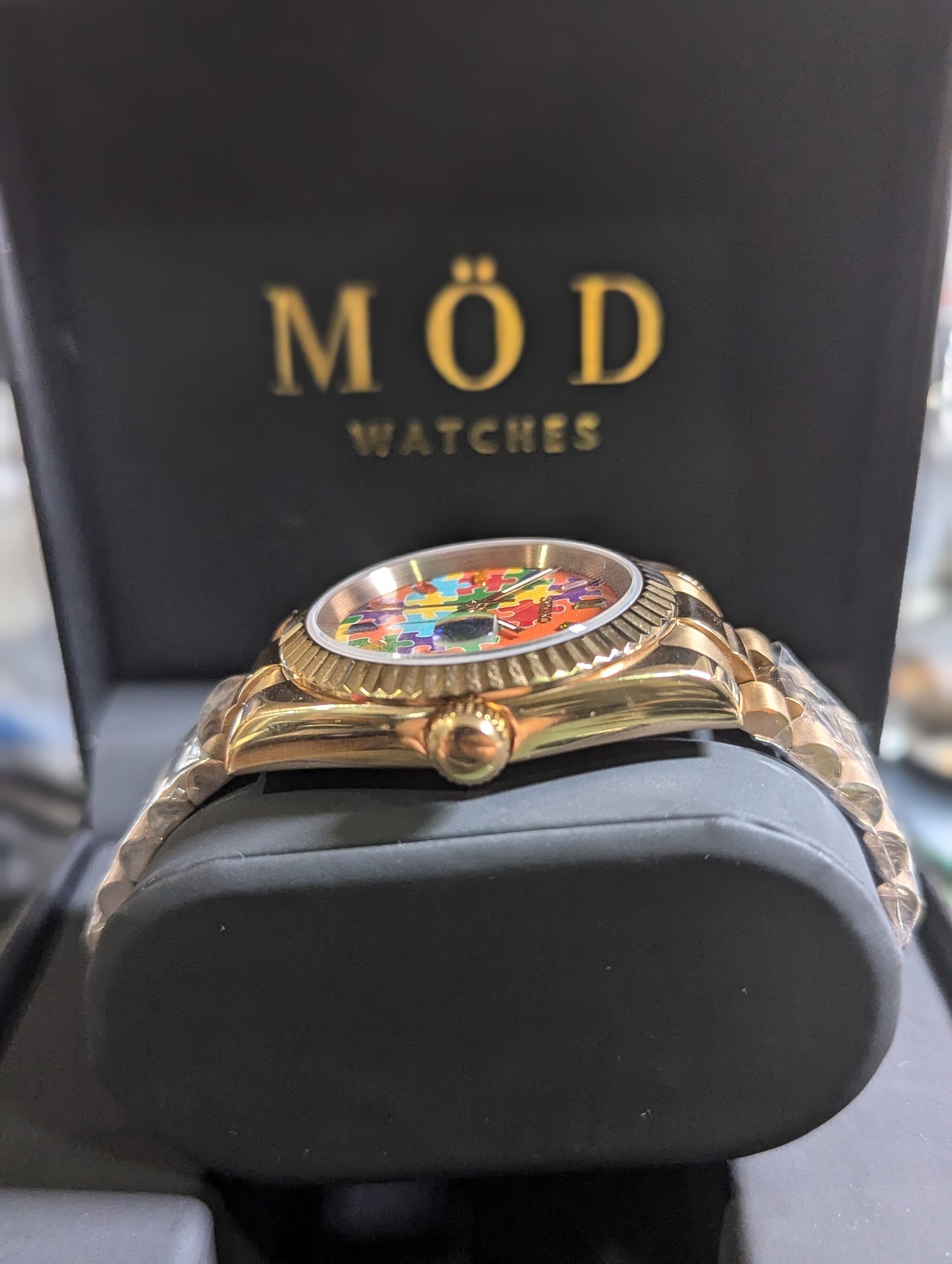 SEIKO-LEX ROSE GOLD PUZZLE DJ (36MM)