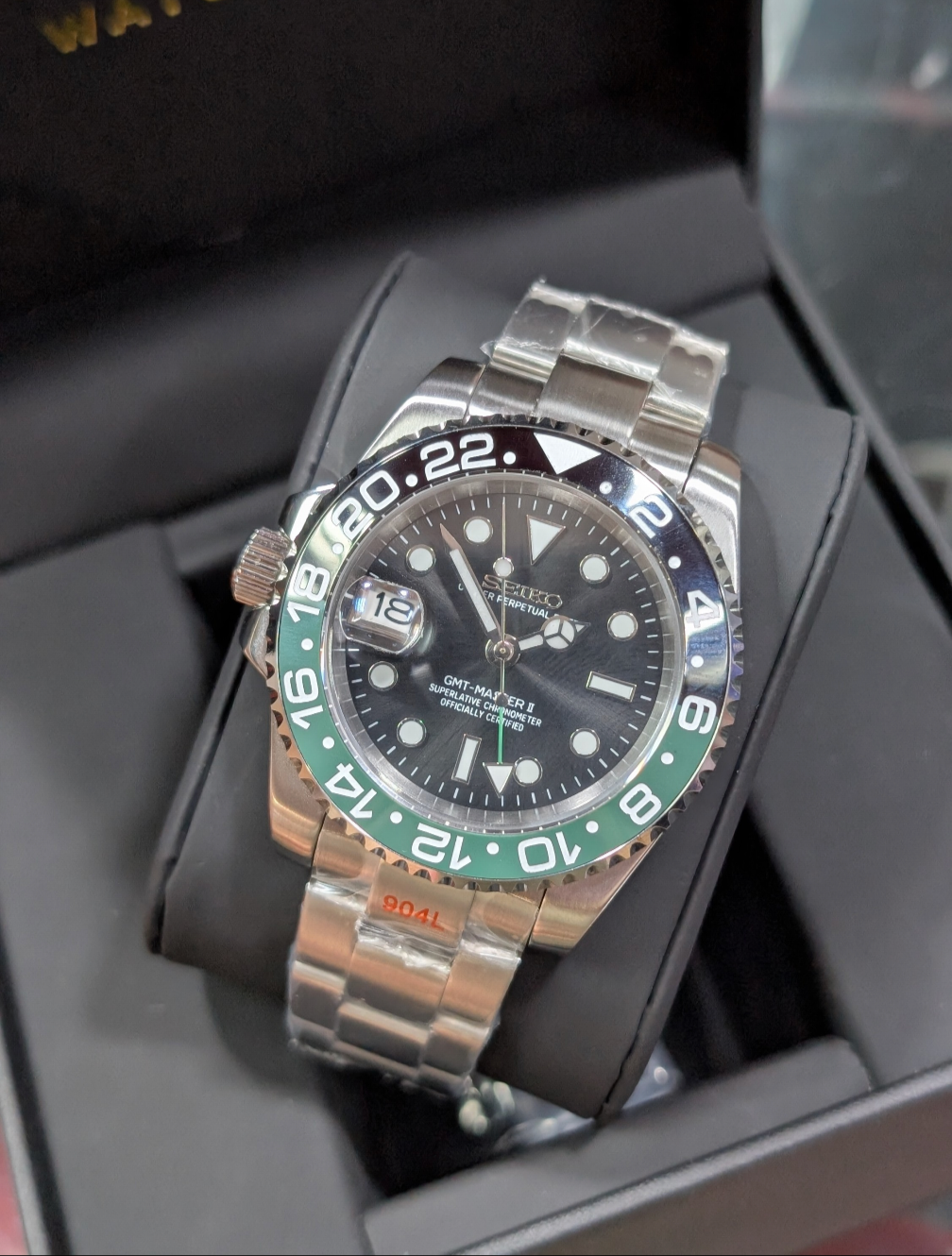 SEIKO-LEX "LEFTY" SPRITE GMT