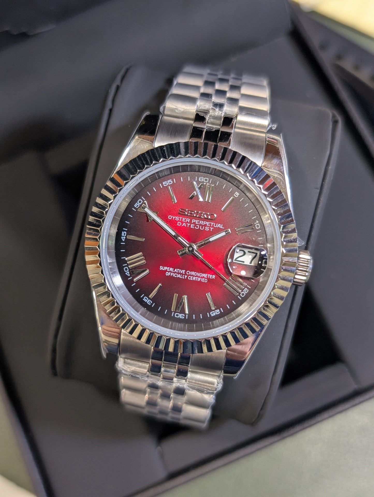 SEIKO-LEX BLOOD RED DJ