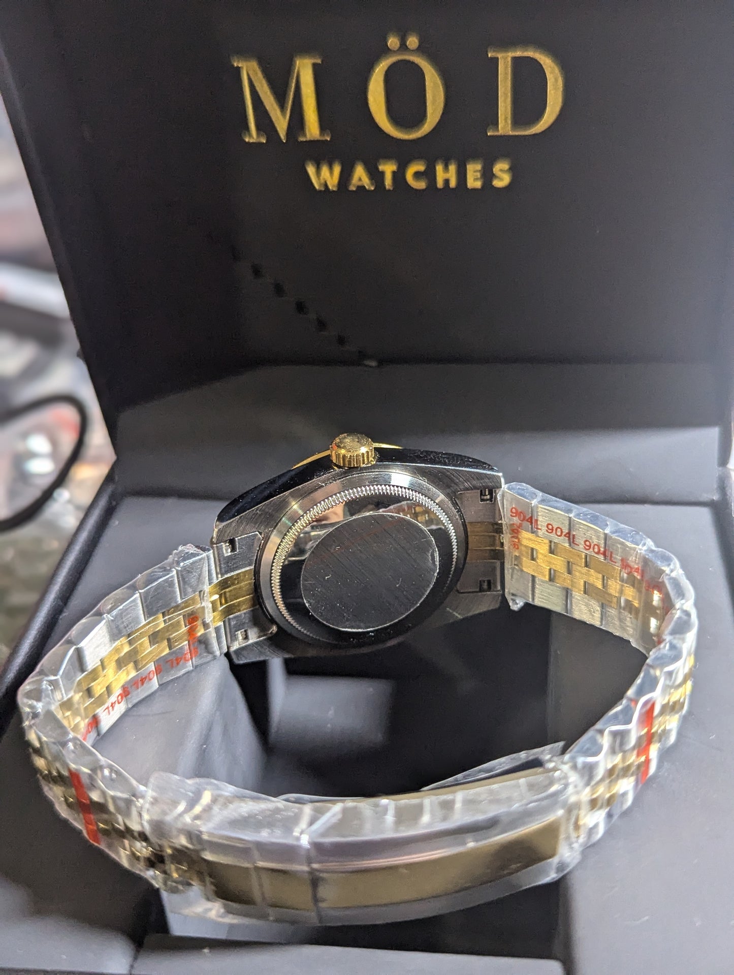 SEIKO-LEX BLACK DIAMOND YELLOW GOLD DJ (TWO TONE)