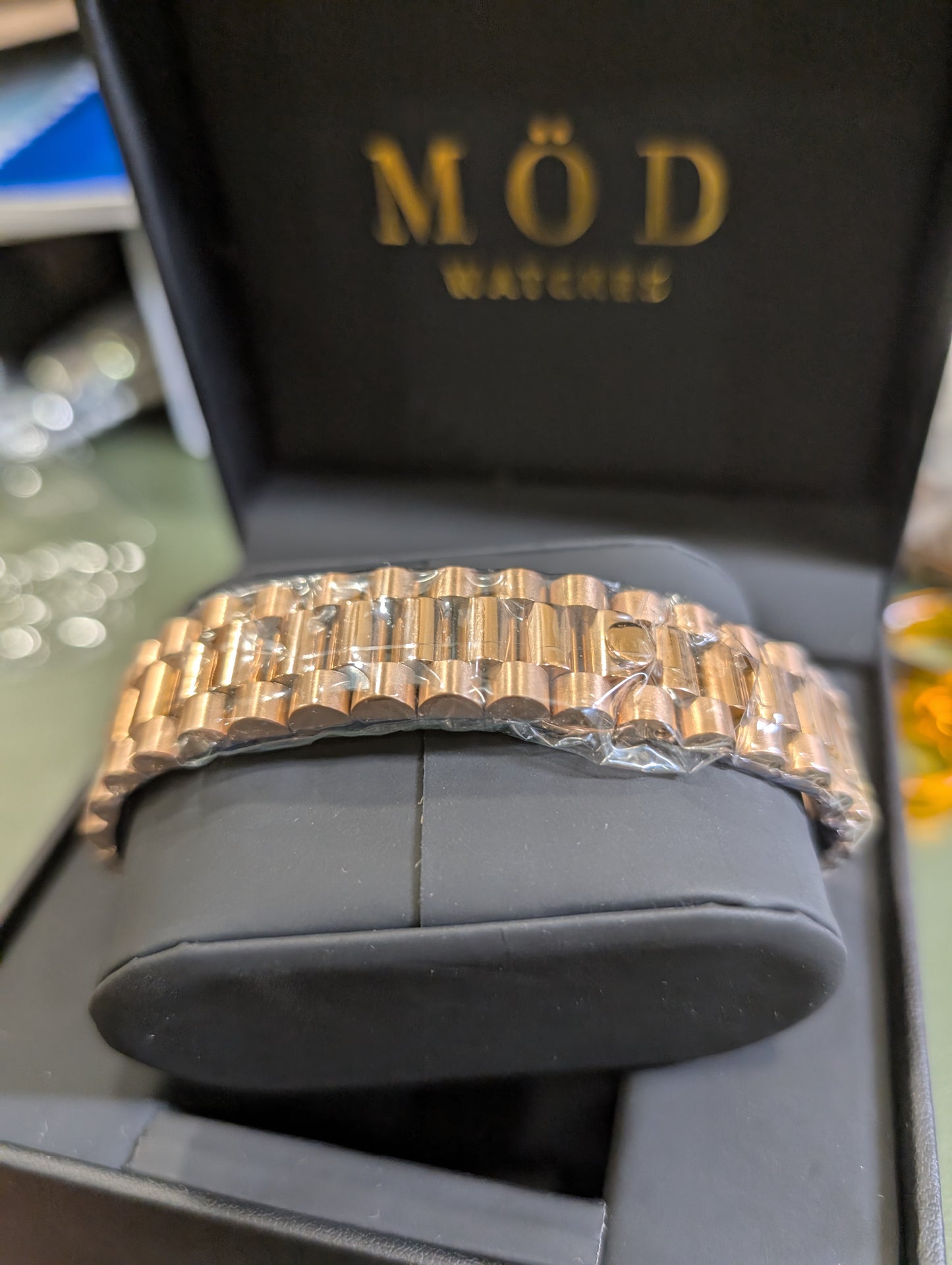 SEIKO-LEX ROSE GOLD DAY-DATE