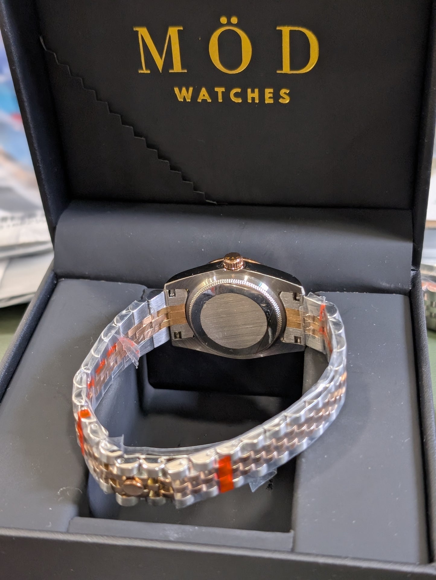 SEIKO-LEX TWO-TONE ROSE GOLD ROMAN DJ WMNS (31MM)