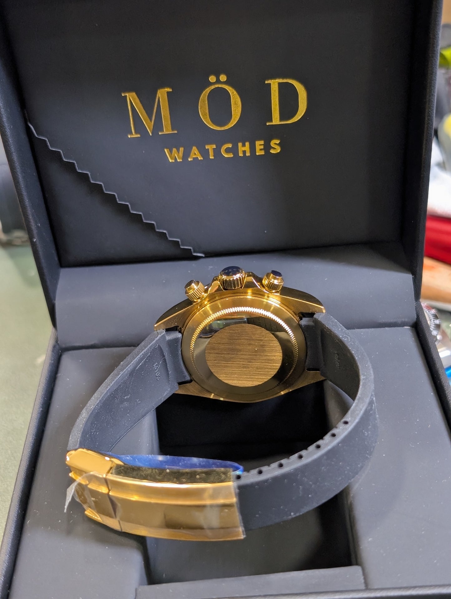 SEIKO-LEX RAINBOW YELLOW GOLD DAYTONA