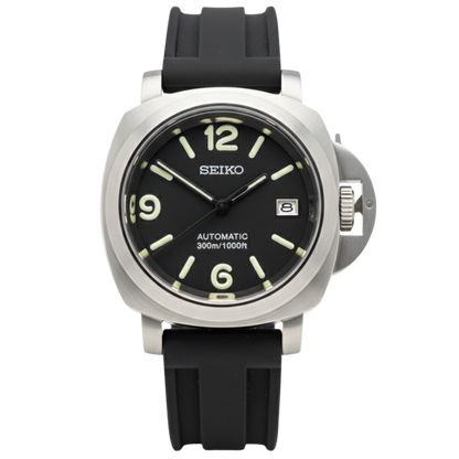 SEIKO-PANERAI BLACK RUBBER