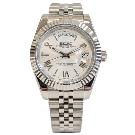 SEIKO-LEX WHITE ROMAN DJ