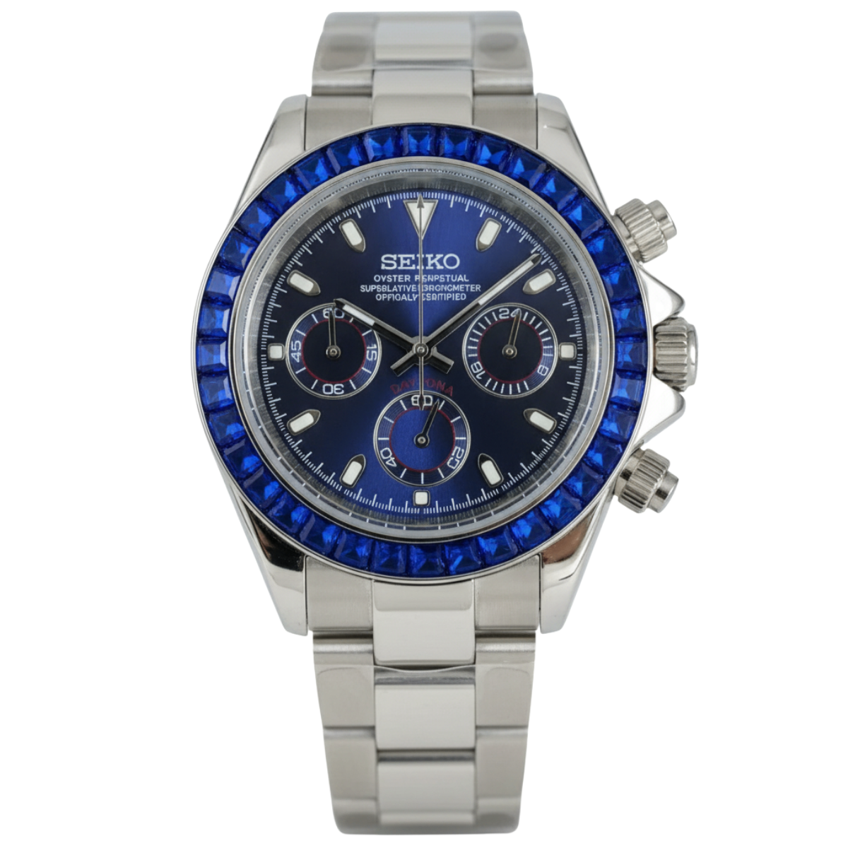 SEIKO-LEX BLUE DIAMOND DAYTONA