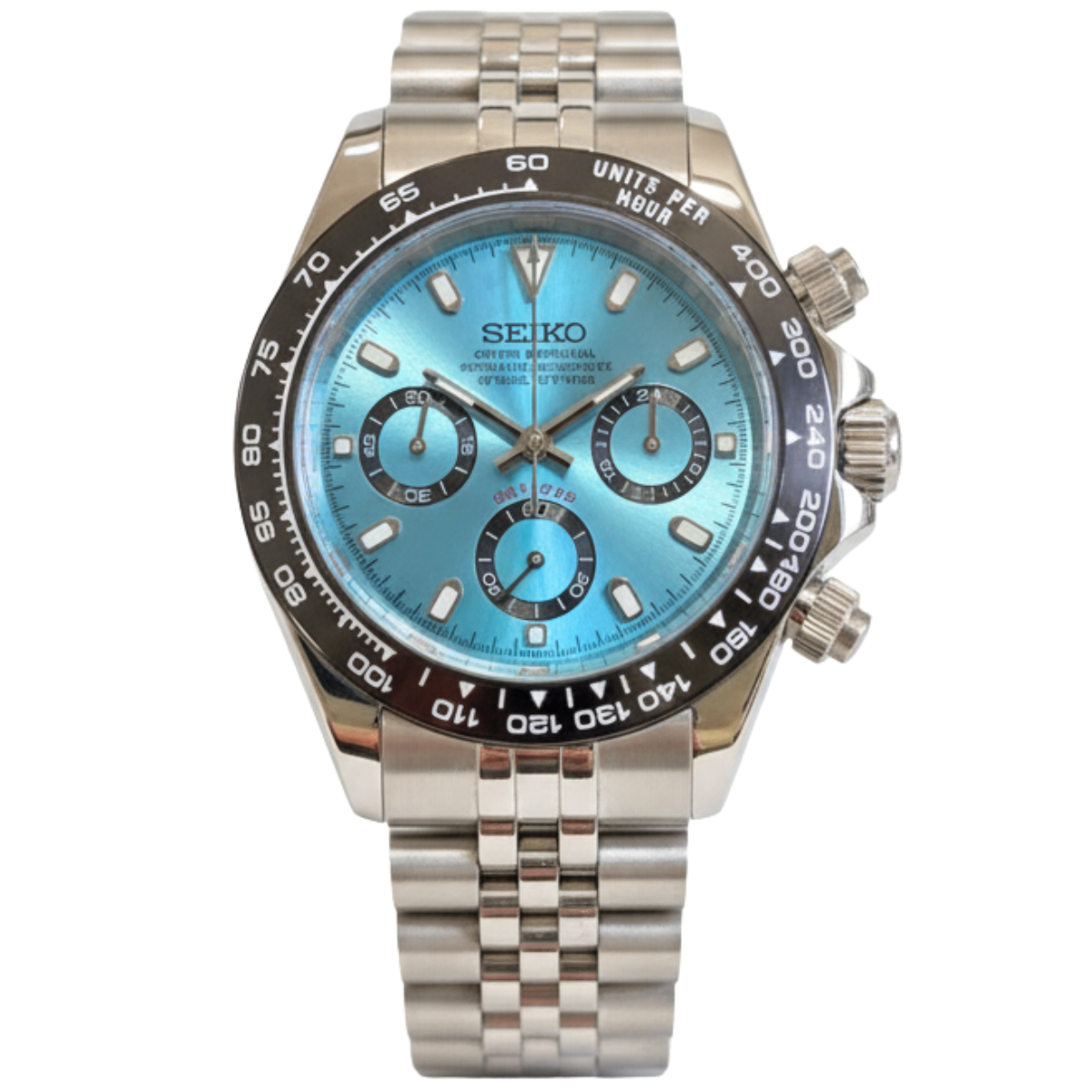 SEIKO-LEX ICE BLUE DAYTONA