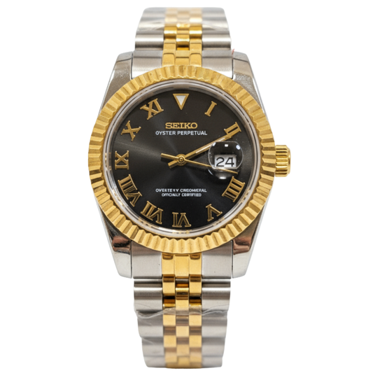 SEIKO-LEX TWO-TONE ROSE GOLD ROMAN DJ WMNS (31MM)