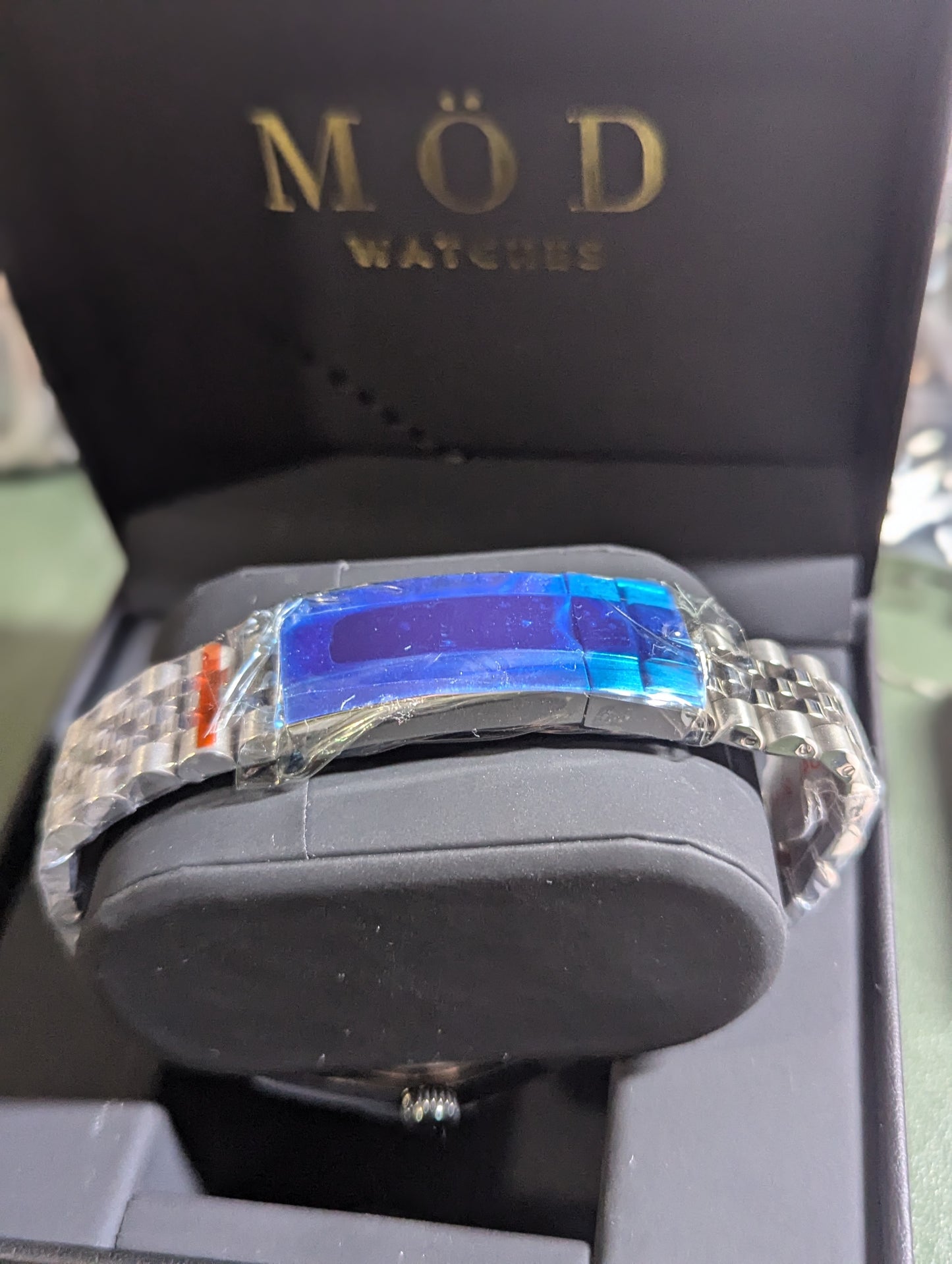 SEIKO-LEX OLIVE DIAMOND SILVER DJ