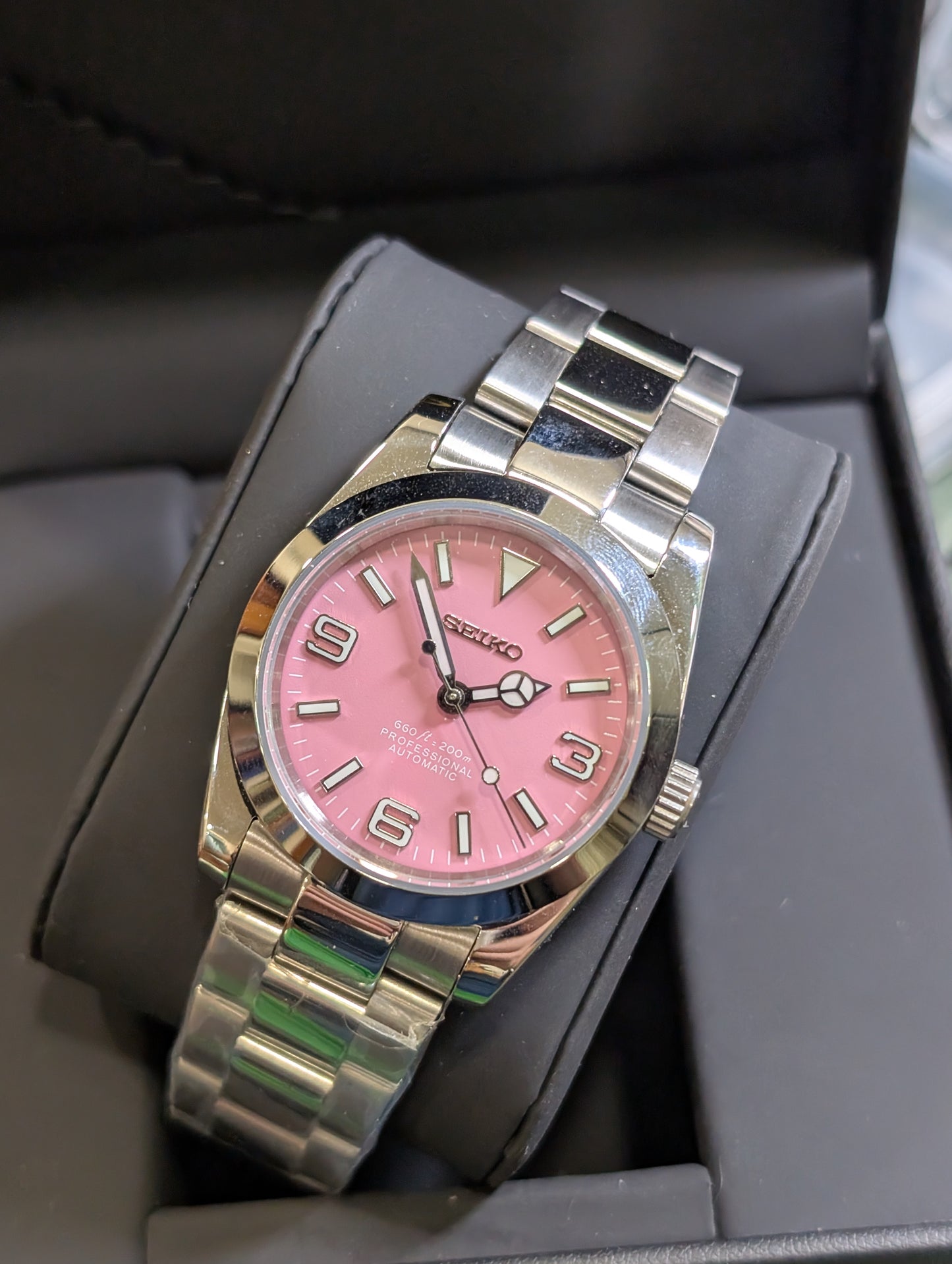 SEIKO-LEX PINK EXPLORER (36MM)
