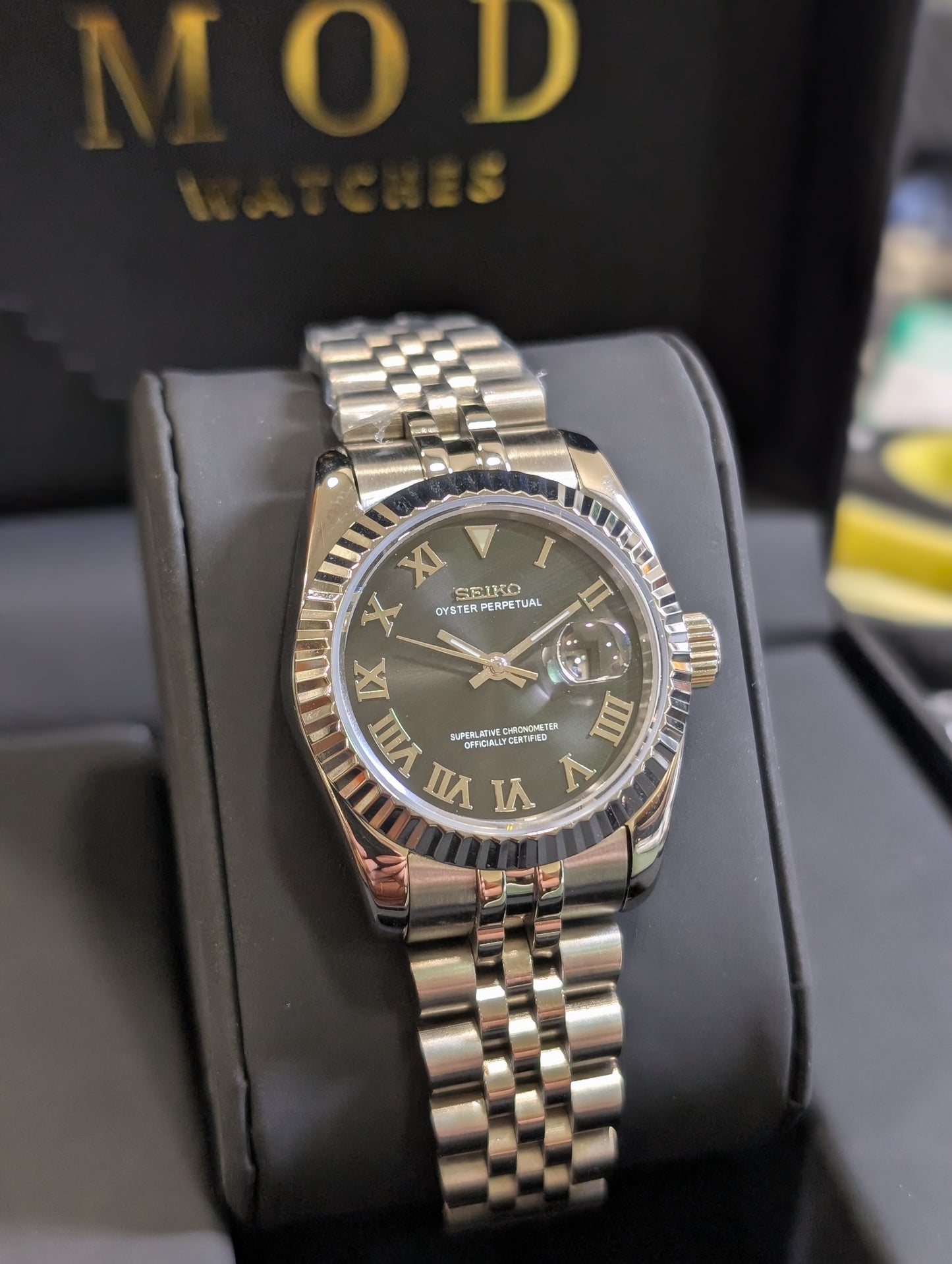 SEIKO-LEX BLACK ROMAN DJ WMNS (31MM)