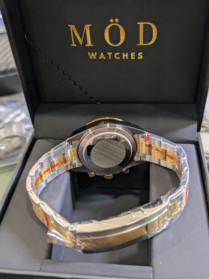 SEIKO-LEX SILVER-GOLD DAYTONA