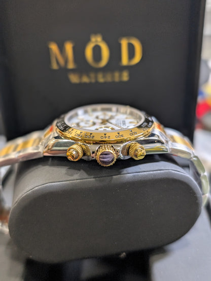 SEIKO-LEX SILVER-GOLD DAYTONA