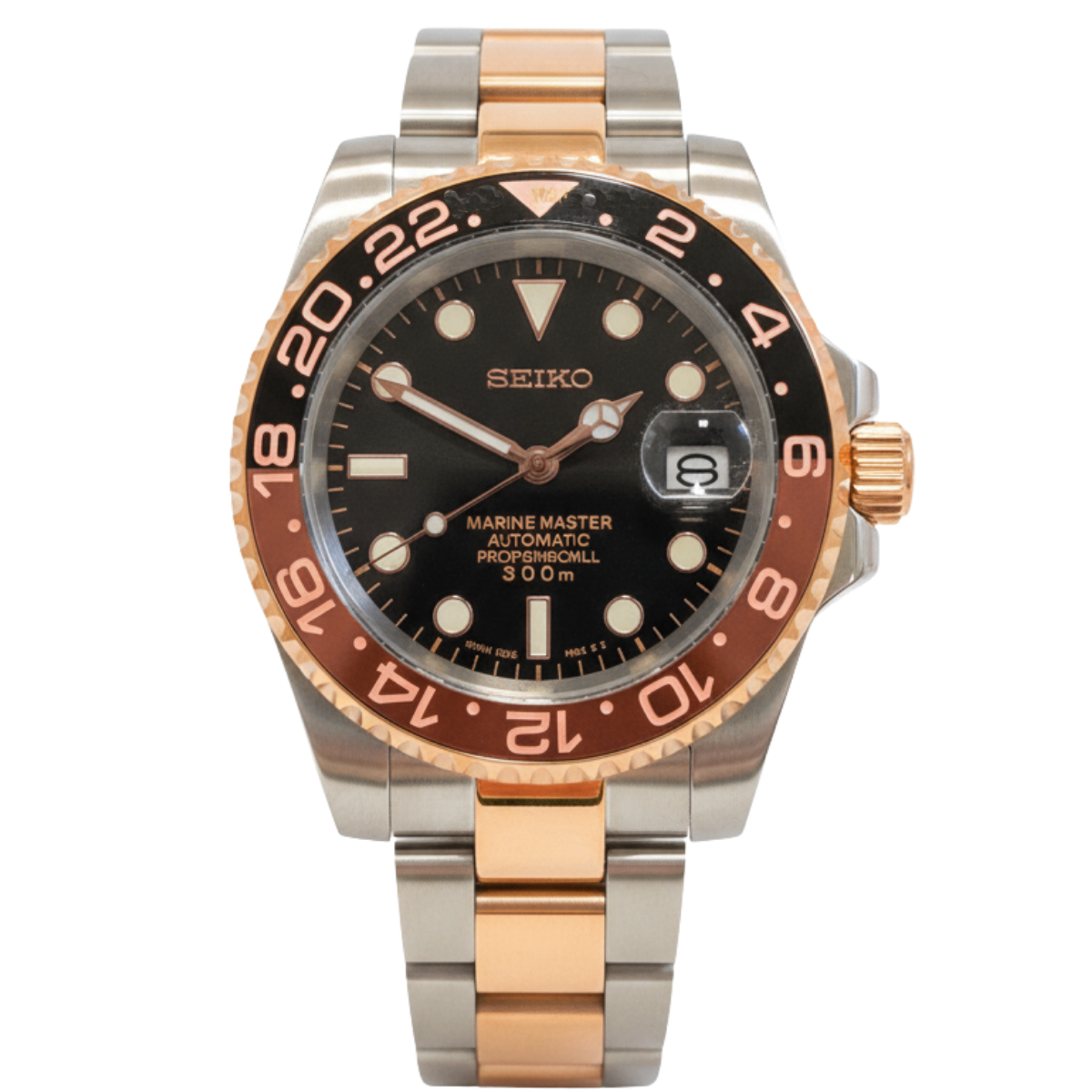 SEIKO-LEX ROOTBEER OYSTER GMT