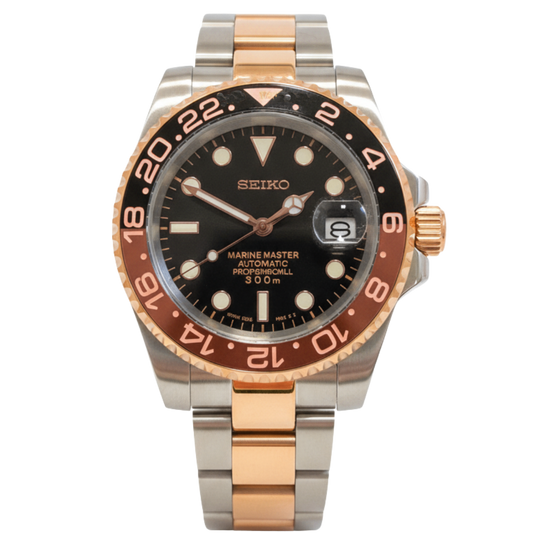 SEIKO-LEX ROOTBEER OYSTER GMT