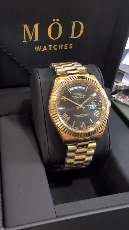 SEIKO-LEX GOLD DAY-DATE