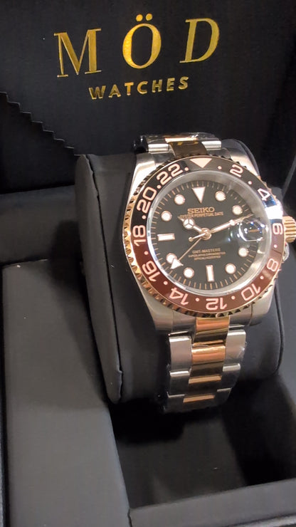 SEIKO-LEX ROOTBEER OYSTER GMT
