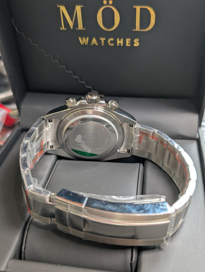 SEIKO-LEX SILVER BLUE DAYTONA
