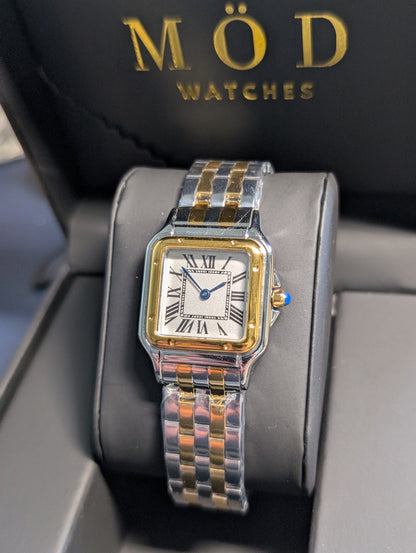 PANTHER TWO TONE YELLOW GOLD