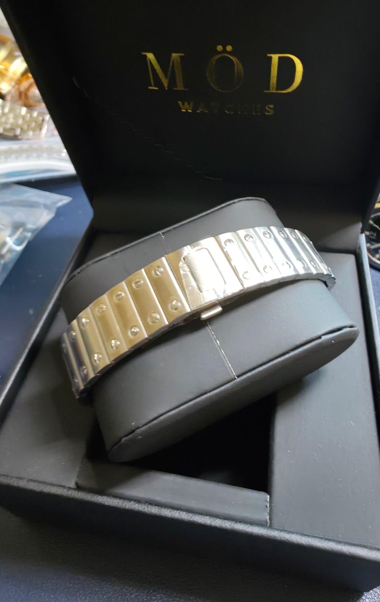 SANTOS 34mm SILVER