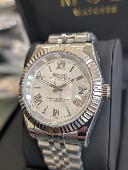 SEIKO-LEX WHITE ROMAN DJ