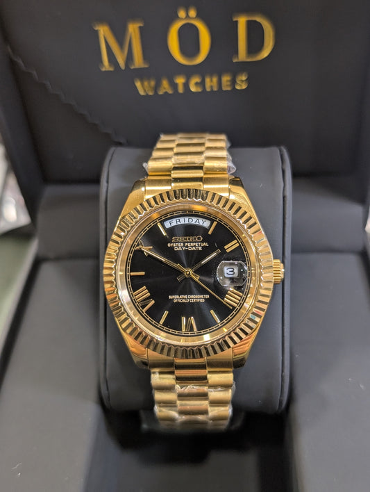 SEIKO-LEX GOLD DAY-DATE