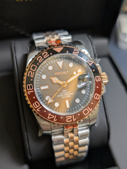 SEIKO-LEX ROOTBER JUBILEE GMT