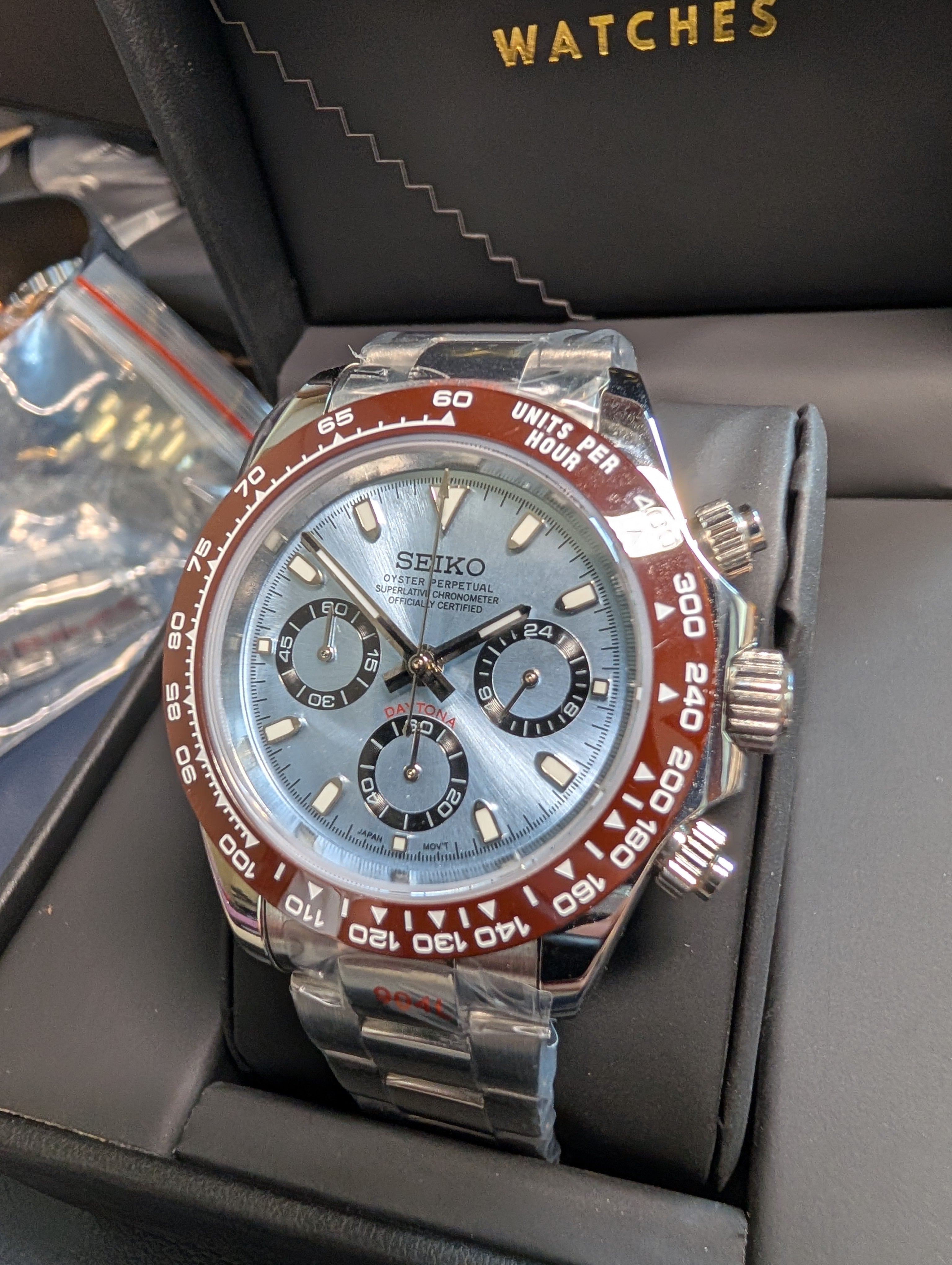 SEIKO-LEX PLATINUM DAYTONA – MOD WATCHES