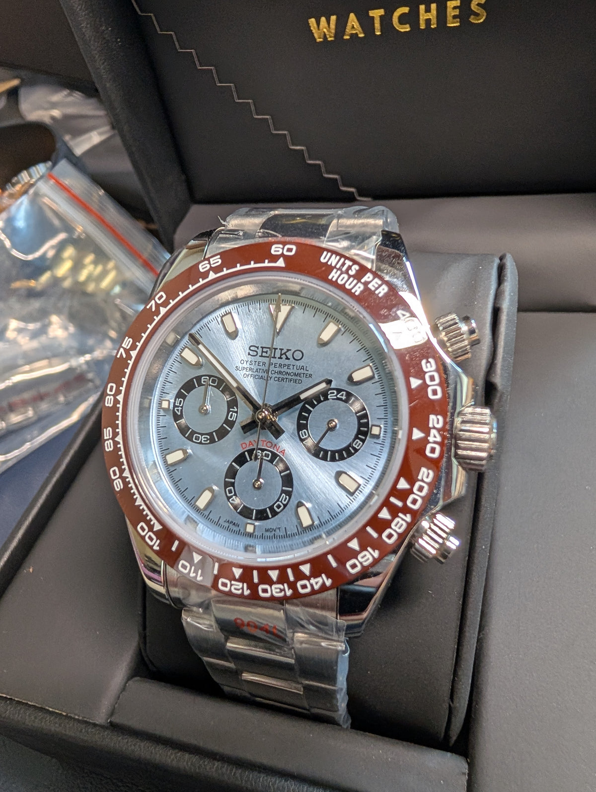 SEIKO-LEX PLATINUM DAYTONA