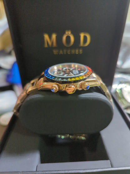 SEIKO-LEX ROSE GOLD RAINBOW DAYTONA