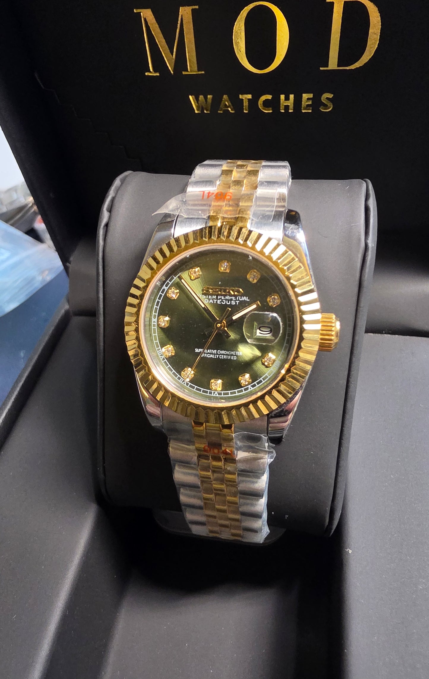 SEIKO-LEX TWO-TONE GOLD DIA DJ WMNS (31MM)