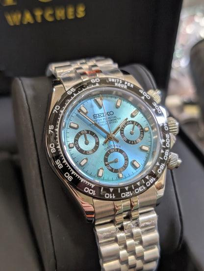 SEIKO-LEX ICE BLUE DAYTONA