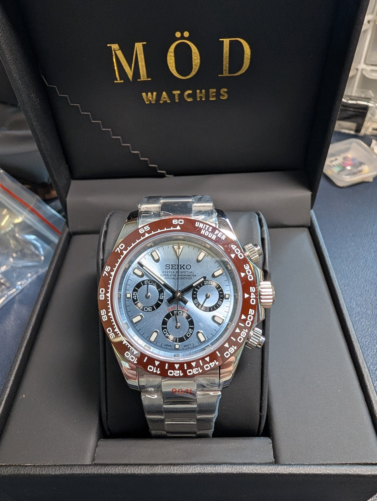 SEIKO-LEX PLATINUM DAYTONA