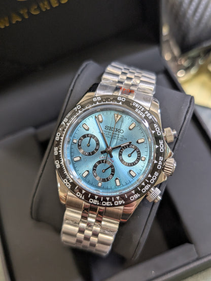 SEIKO-LEX ICE BLUE DAYTONA