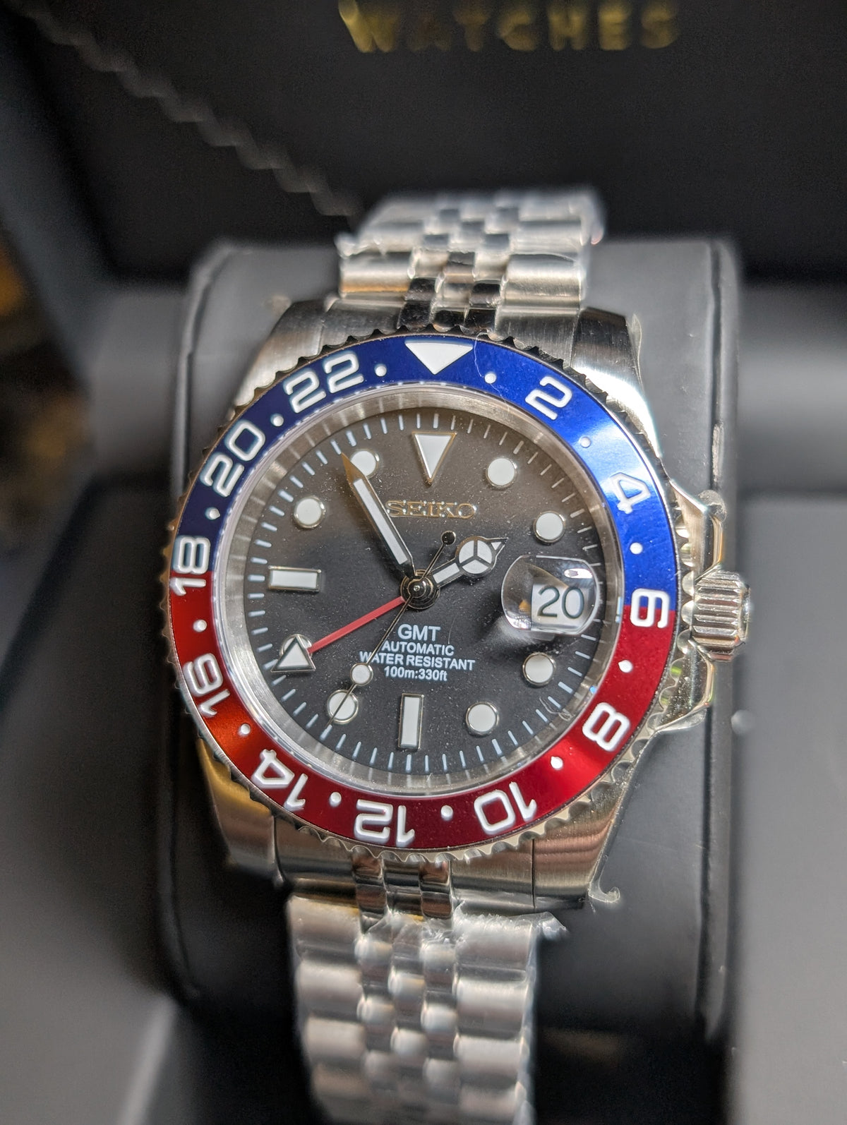 SEIKO-LEX PEPSI JUBILEE GMT