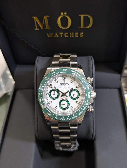 SEIKO-LEX GREEN DAYTONA
