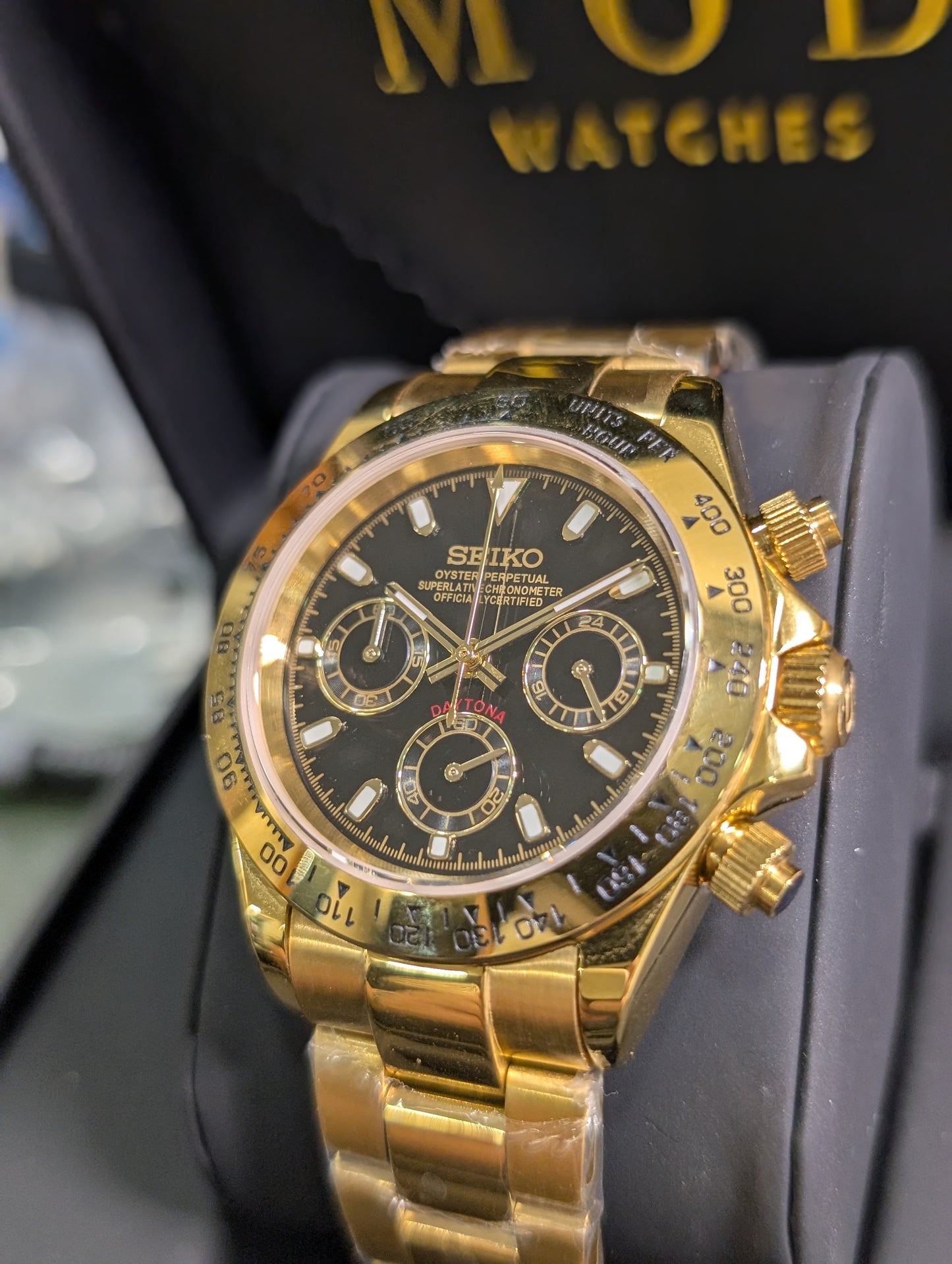 SEIKO-LEX GOLD DAYTONA