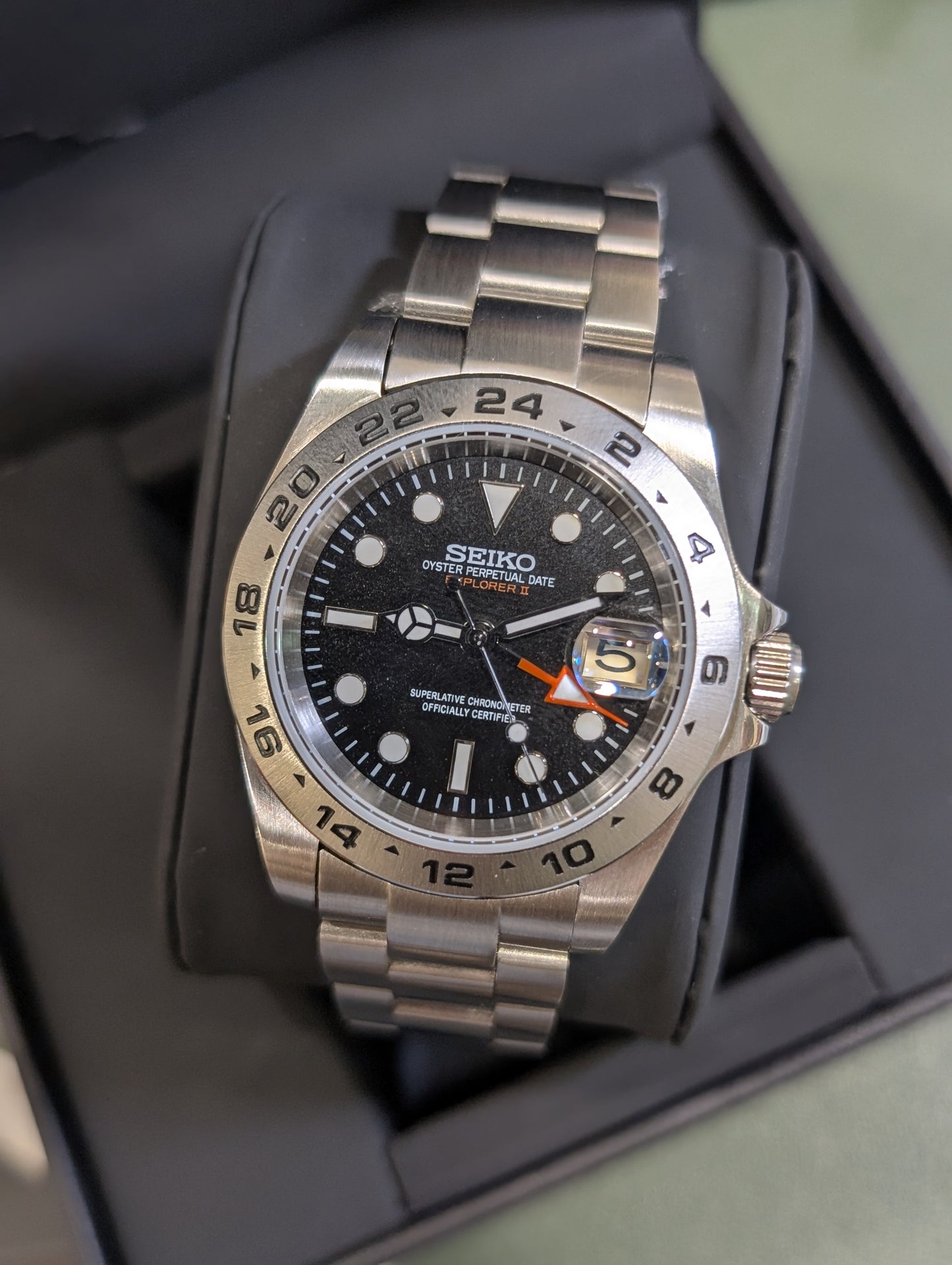 SEIKO-LEX EXPLORER GMT