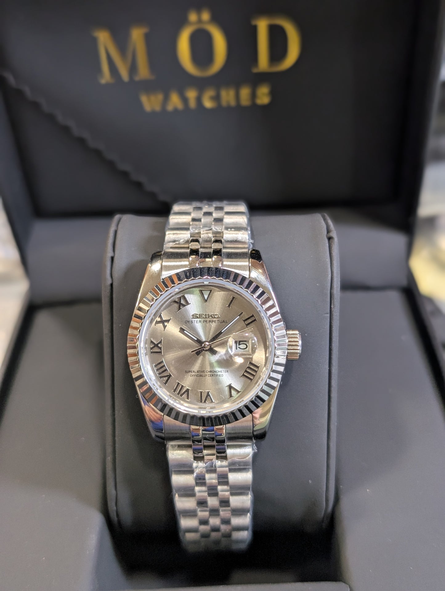 SEIKO-LEX CHAMPAGNE ROMAN DJ WMNS (31MM)