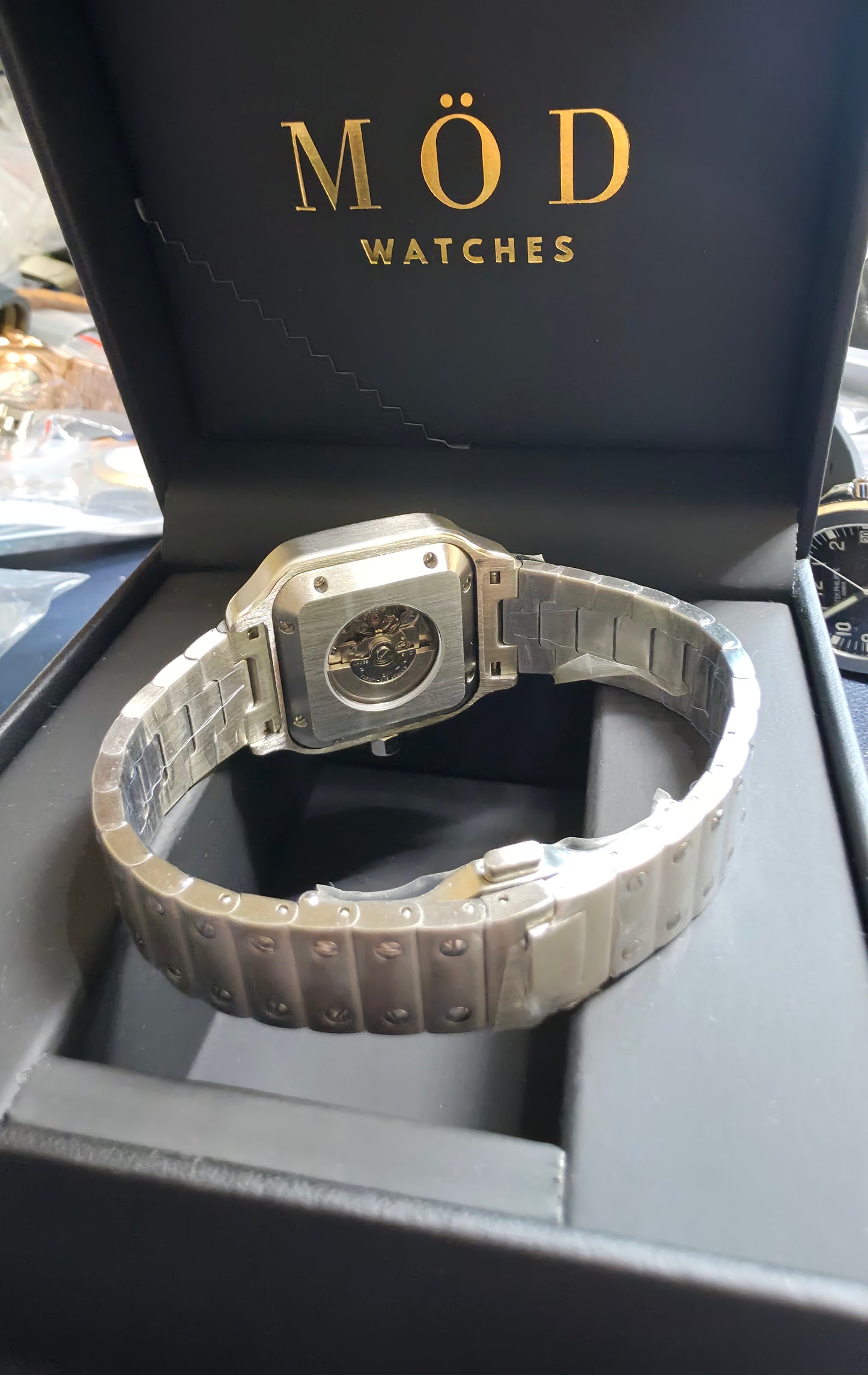 SANTOS 34mm SILVER