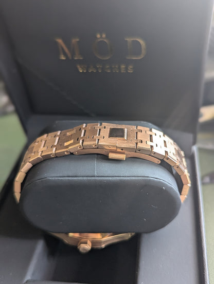 ROYAL SEIKOAK ROSE GOLD WHITE