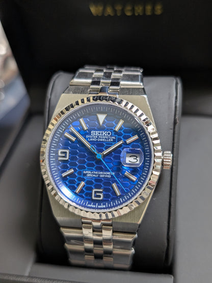 SEIKO-LEX BLUE LAND DWELLER 40MM
