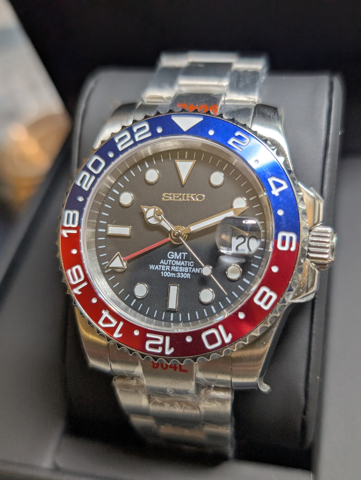 SEIKO-LEX PEPSI OYSTER GMT