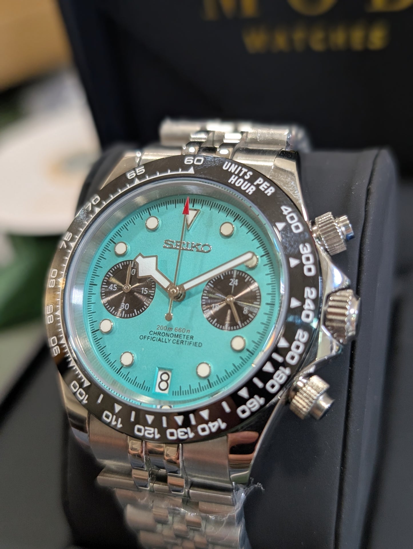 SEIKO-LEX TIFFANY CHRONOGRAPH