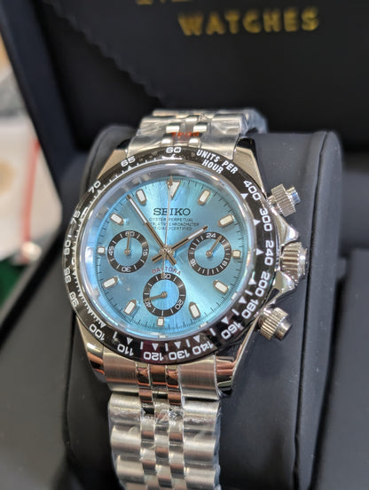 SEIKO-LEX ICE BLUE DAYTONA