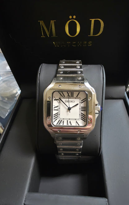 SANTOS 34mm SILVER