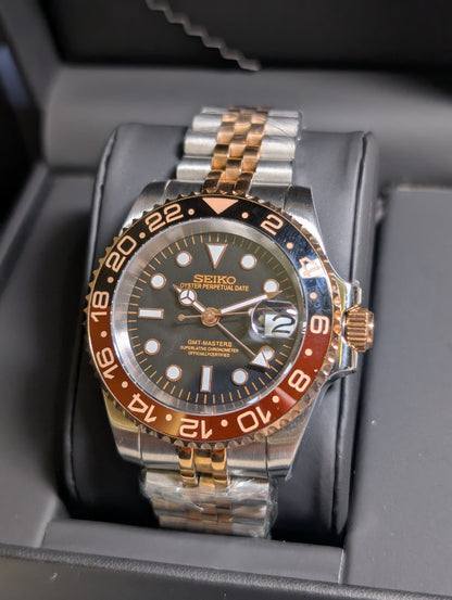 SEIKO-LEX ROOTBER JUBILEE GMT