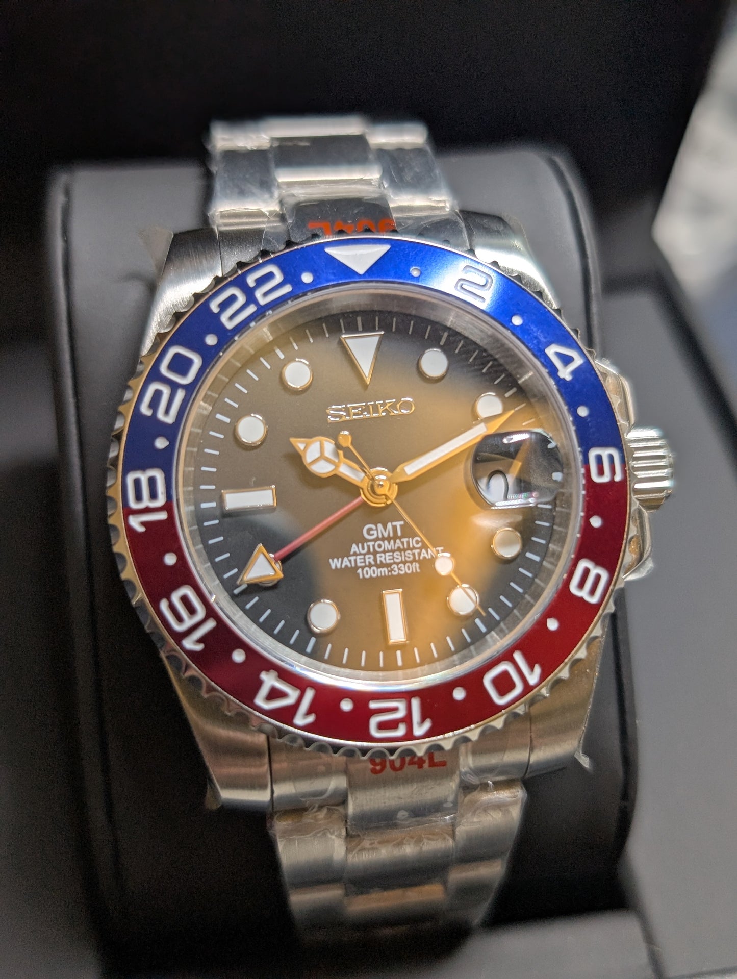 SEIKO-LEX PEPSI OYSTER GMT