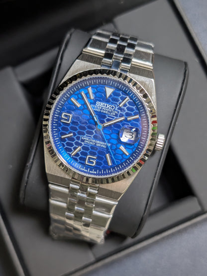 SEIKO-LEX BLUE LAND DWELLER 40MM