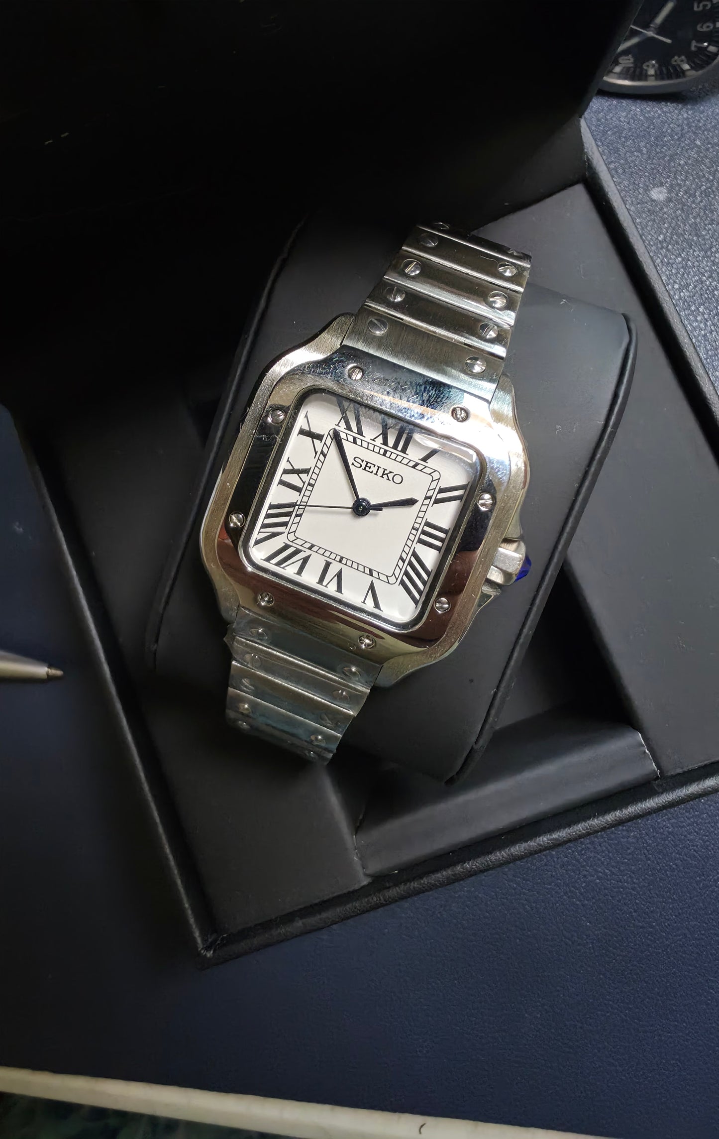 SANTOS 34mm SILVER